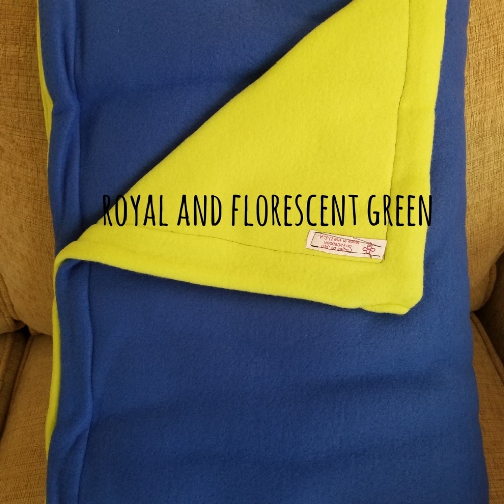 Twin fleece blanket